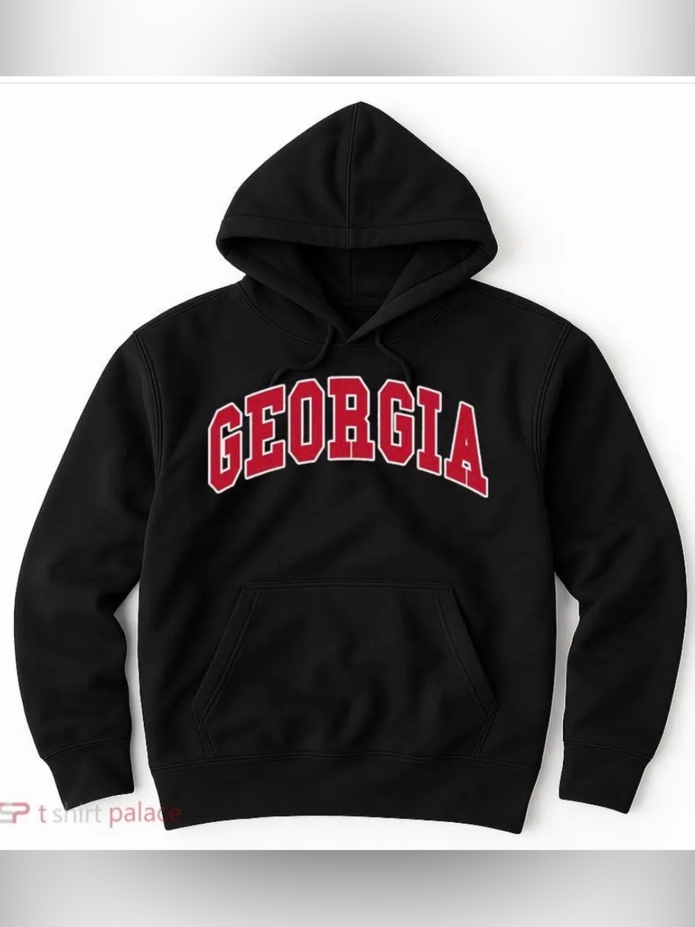 Georgia University Large Black Hoodie